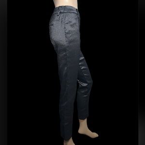 CATO FASHIONS - Contemporary Metallic Pattern Cigarette Pants - Size 2